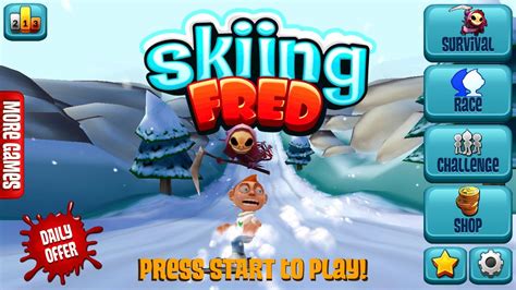 ski game|SKIING FRED .